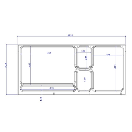 Manhattan Comfort HomeDock Office Desk, Black and Cinnamon 253252